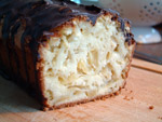 Locker luftiger Apfelkuchen mit Schokoguss Locker luftiger Apfelkuchen mit Schokoguss