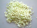 Gewürfelter Fenchel
