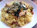 Sehr leckeres Curry mit Duftreis Sehr leckeres Curry mit Duftreis
