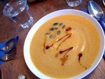 Kürbiscremesuppe