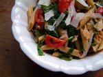Lecker Nudelsalat mediterran