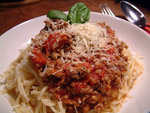 Lecker Pasta: Spaghetti alla Bolognese Lecker Pasta: Spaghetti alla Bolognese