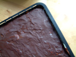 Schneewittchenkuchen - kalte Schokolade